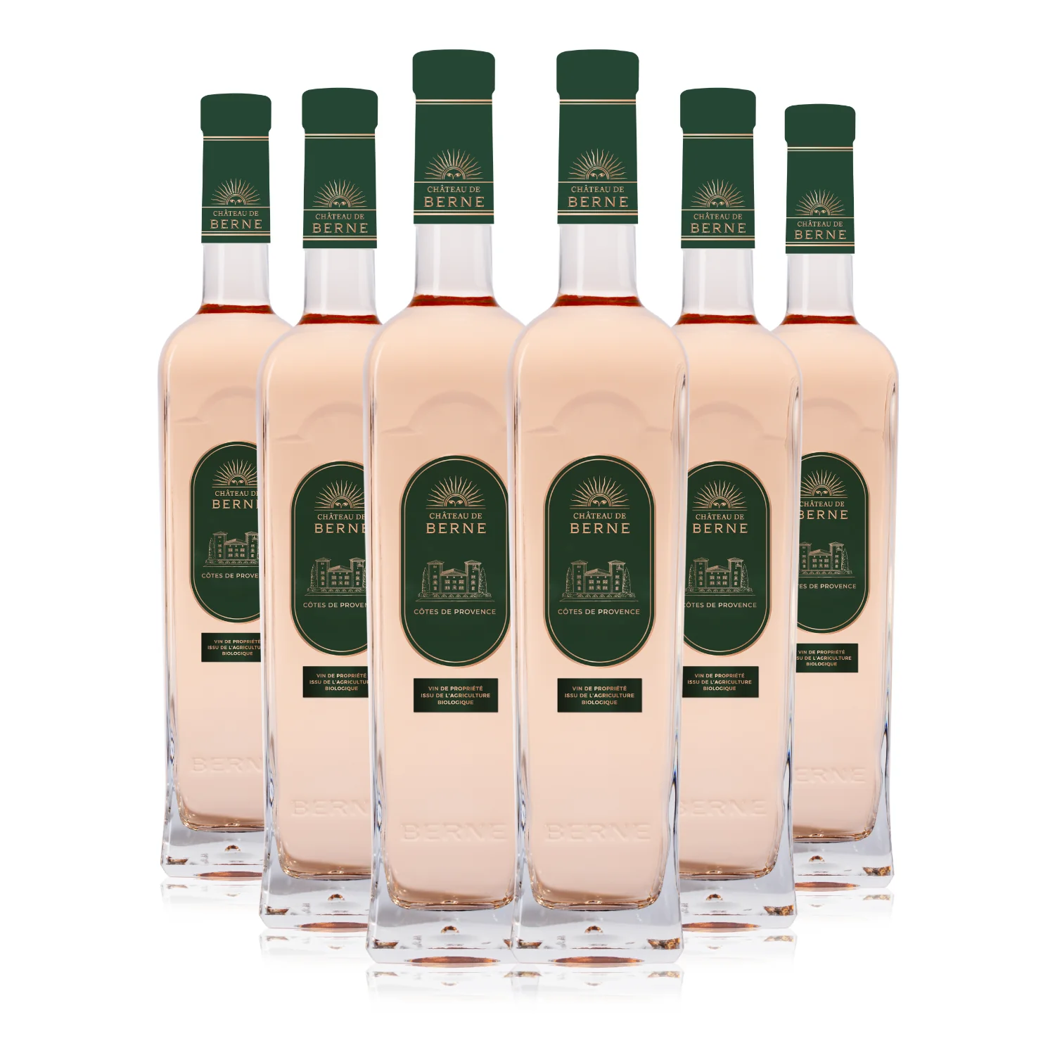 Vin Rosé 2025 AOP Côtes de Provence - Château de Berne - Image 3