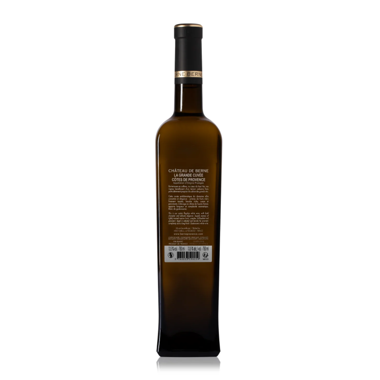 Vin Blanc 2022 AOP Côtes de Provence - Château de Berne Grande Cuvée - Image 4